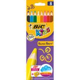 Bic Supersoft 8'li Kuru Boya Kalemi