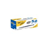 Bic Tahta Kalemi Yuvarlak Uçlu Velleda Mavi (24 Lü Paket)