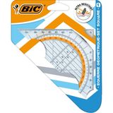 Bic Teknik Gönye 45 Derece 16 cm Kırılmaya Karşı Dayanıklı Plastik