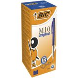 BIC tükenmez kalem M10 CLIC, 0,4 mm, Kutu her biri 50 adet