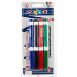 BIC Velleda 1751 Eco Kesik Uçlu Beyaz Tahta Kalemi, Kırmızı, 12'li Kutu, 3,7 mm ile 5,5 mm Kalın Uç, Kuru Silinebilir Mürekkep