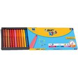Bic Visa 24'lü Renkli Yıkanabilir Jumbo Keçeli Kalem Seti