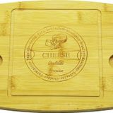BIÇAK SAĞ-SOL 19X29CM -1.5CM AHŞAP BAMBU KAHVALTI PEYNİR SUNUM TABAK 2PEYNİR BIÇAK=AHŞAP SAPLI-Findit