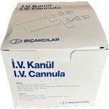 Bıçakcılar Branül Intraket Anjiokat 22G Mavi - 50 Adet