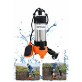 Bıçaksız Drenaj Pompası Bakır Sargılı Termik Korumalı Sargı 0.25kw 0.33hp 7646345