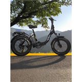 Bicante Bt-07 Katlanır Elektrikli Bisiklet E-Bike - Siyah