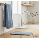 Biçomi 6lı Buklet Dokulu Mutfak ve El Havlusu Seti 30X50 cm Azra - 30 x 50 cm - Çok Renkli