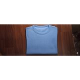 Biçomi Mavi Crop Bayan Bluz