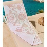 Bicomi Otantik Nar Çiçeği Hızlı Kuruyan, Hafif Ve Leke Tutmaz Mikrofiber Plaj & Deniz Havlusu (70X140 Cm)