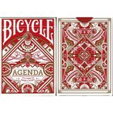 Bicycle Agenda Red Oyun Kağıdı Premium Koleksiyonluk Kartları Kart