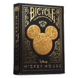 Bicycle Disney Mickey Mouse Black And Gold Premium Oyun Kağıdı Iskambil Destesi
