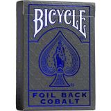 Bicycle Foil Back Cobalt Oyun Kartları