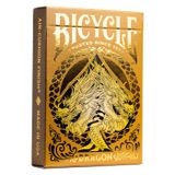 Bicycle Gold Dragon Folyo Premium Oyun Kartları, 1 Güverte