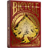 Bicycle Gold Dragon Red Oyun İskambil Kartı