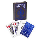 Bicycle Metalluxe Foil Back Cobalt (Blue) Kart Premium iskambil Oyun Kağıdı Kartları Destesi