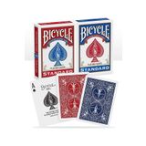 Bicycle Orijinal Standart Iskambil Oyun Kartları Kırmızı Mavi Çift Deste Uspcc