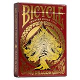 Bicycle Red Dragon Altın Folyo Premium Oyun Kartları, 1 Güverte