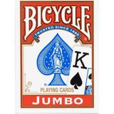 Bicycle Rider Back International Jumbo Index İskambil Destesi - Kırmızı