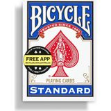 Bicycle Standart İskambil Kağıdı Mavi Tema 52'li Çift Taraflı Desen Amerika Üretimi Dayanıklı