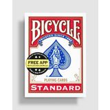 Bicycle Standart Kırmızı Oyun Kağıdı Iskambil Destesi Standard Kart Yeni Seri Kartları
