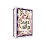 Bicycle Stars and Stripes Oyun Kartları | Amerikan bayrağına dayalı, her pipoda yıldızlar, hava kabarcıklı kaplama