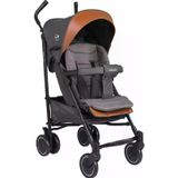 Biddy Pitty Picco Alüminyum Hafif Tam Yatabilen Baston Bebek Arabası Dark Grey Melange
