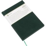 BİDEFTER Çizgili Defter - %100 El Yapımı, El Dikişi (İplik Dikiş) Özel Tasarım – 1 Sınıf Viskon KADİFE Kumaş ile ciltlenmiştir. “Benzersiz Ürün” A/5 Yeşil - 14 x 20 cm