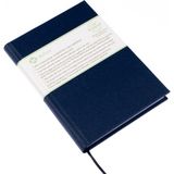 BİDEFTER Çizgili Defter - %100 El Yapımı, El Dikişi (İplik Dikiş) Özel Tasarım – 1 Sınıf Viskon Kumaş ile ciltlenmiştir. “Benzersiz Ürün” A/5 Lacivert - 14 x 20 cm - Mavi