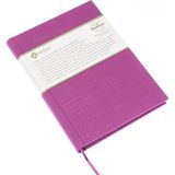 BİDEFTER Kareli Defter - %100 El Yapımı, El Dikişi (İplik Dikiş) Özel Tasarım – 1 Sınıf Viskon Kumaş ile ciltlenmiştir. “Benzersiz Ürün” A/5 Lila - 14 x 20 cm