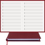 BİDEFTER Müzik Nota Defteri - (Davul ve Vurmalı Çalgılar)% 100 El Yapımı, El Dikişi, (İplik Dikiş) Gerçek Cilt Bezi A/5 - Bordo