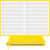 BİDEFTER Müzik Nota Defteri - (Davul ve Vurmalı Çalgılar)% 100 El Yapımı, El Dikişi, (İplik Dikiş) Gerçek Cilt Bezi A/5 - Sarı