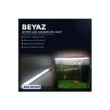 bidevre Akvaryum Ve Araç Içi Led Aydınlatma, 25 Cm, Beyaz, 12 Volt Adaptör Ile Birlikte