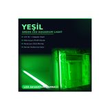 bidevre Akvaryum Ve Araç Içi Led Aydınlatma, 25 Cm, Yeşii, 12 Volt Adaptör Ile Birlikte