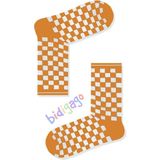 Bidigago Dama Desenli Tenis Kolej Çorap - 36 - 44 - Turuncu