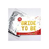 bidoluhobi Folyo Balon Bride To Be Gümüş Renk Çok Renkli