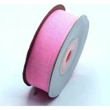 Bidoluhobi Organze Tül Kurdele 2 cm - Bebek Pembesi