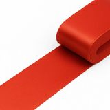 Bidoluhobi Saten Kurdele 4 cm x 10 mt - Kırmızı