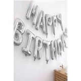 BİDOLUMUTLULUK Happy Bırthday Harf Folyo Balon Set