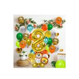 BİDOLUMUTLULUK Safari Temalı Balon Dogum Günü Konsepti