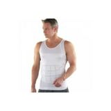 Bidolushoping Erkek Slim N Lift Korse Atlet Tipi, Göbek İncelten Toparlayıcı, Beyaz, 2XL Beden Slim N Lift Kr100