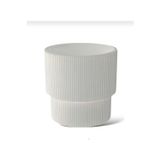 Bidünya Büyük Dekoratif Modern Saksı Ve Vazo 30 Lt ( 36.6 Cm X 36.6 Cm )İçsiz