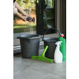 biedda Kapaksız Su Kovası 10-14 Litre 2 Li Antrasit Set Temizlik Kovası 1 Set