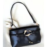 Biem Accessory Biem Gold Toka Detaylı Siyah Baget Çanta - --