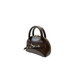 Biem Kahverengi Oval Mini El Ve Omuz Çantası