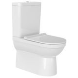 Bien Capri Duvara Sıfır Klozet + Monoblok Rezervuar + Klozet Kapağı + Iç Takım Dahil - Beyaz