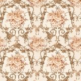 Bien Dekor Harmony 152A Çiçek Damask Desenli Duvar Kağıdı