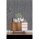 Bien Duvar Kağıtları Bien Exclusive 54007600 Lambri Panel Ahşap Gri Kül Duvar Çıtası Desenli Duvar Kağıdı 5,30 M²
