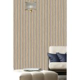 Bien Duvar Kağıtları Bien Exclusive Bej Açık Meşe Gri Ahşap Lambri Panel Duvar Çıtası Desen Duvar Kağıdı 5 M²