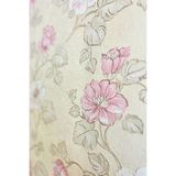 Bien Duvar Kağıtları Zümrüt Exclusive 5643 Vizon Pembe Geniş Çiçek Desen Duvar Duvar Kağıdı 5M²