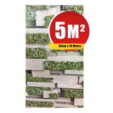 Bien Duvar Kağıtları Zümrüt Exclusive 7925 Doğal Duvar Saksı Görünümlü Çiçek Desen Duvar Kağıdı 5 M²